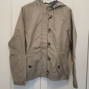 NWT AE Hooded Parka Sand XXL